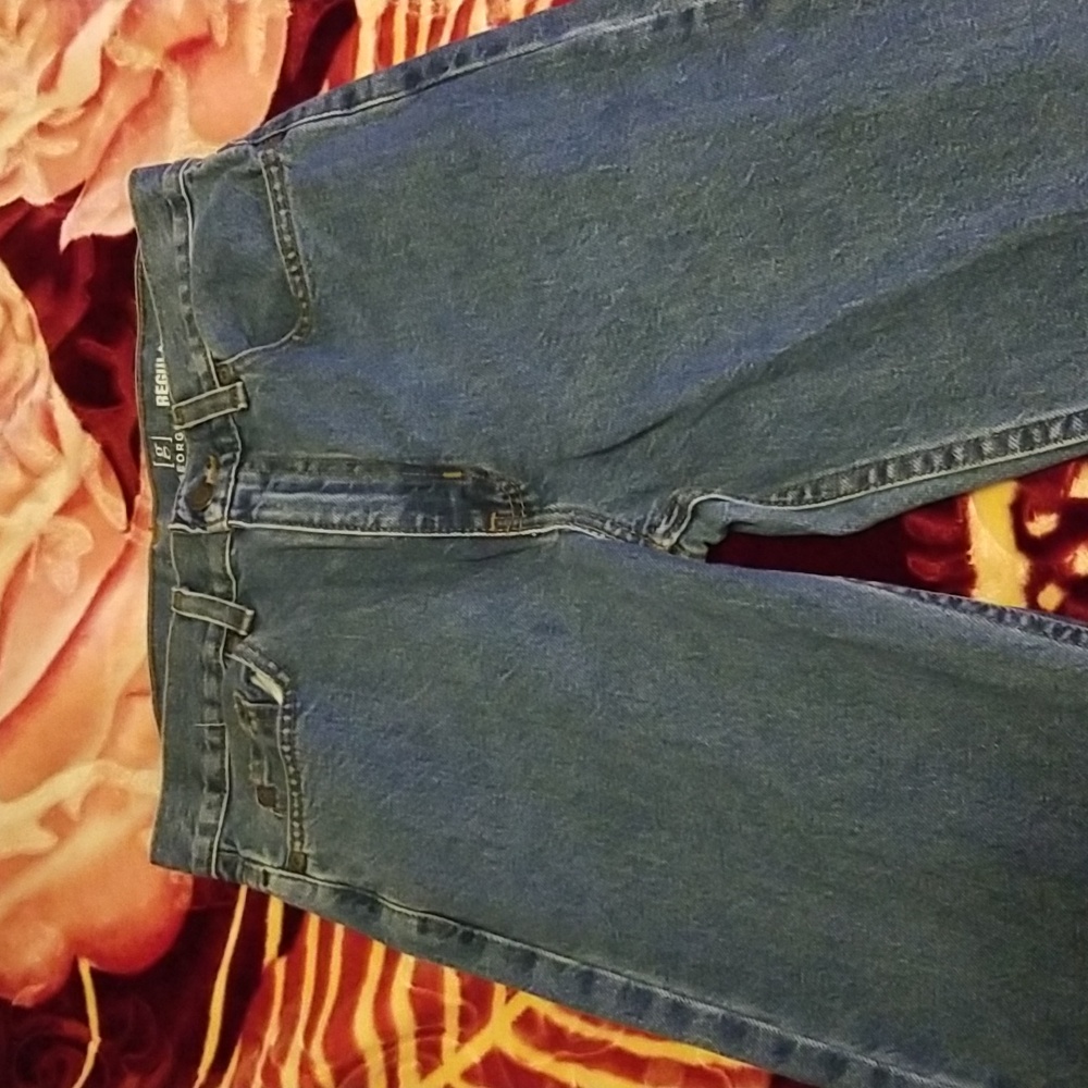 Mens regular blue Jean's by george